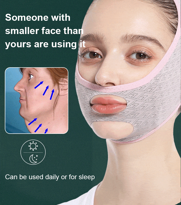 1 Set—🔥Buy 2 or More💸Reduce Rs.400 Beauty Face Sculpting Sleep Mask (Copy) Zaavio®