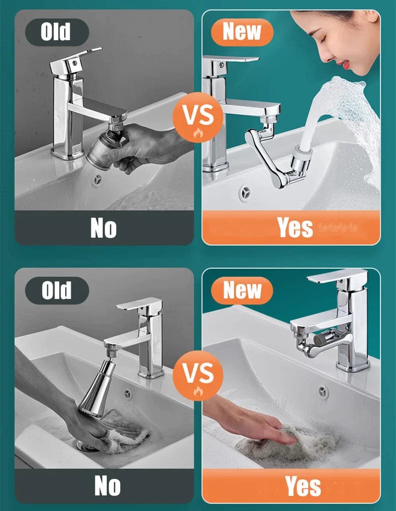 1080° Rotatable Splash Filter Faucet Shopaholic