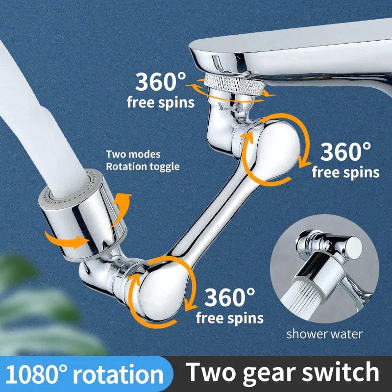 1080° Rotatable Splash Filter Faucet Shopaholic