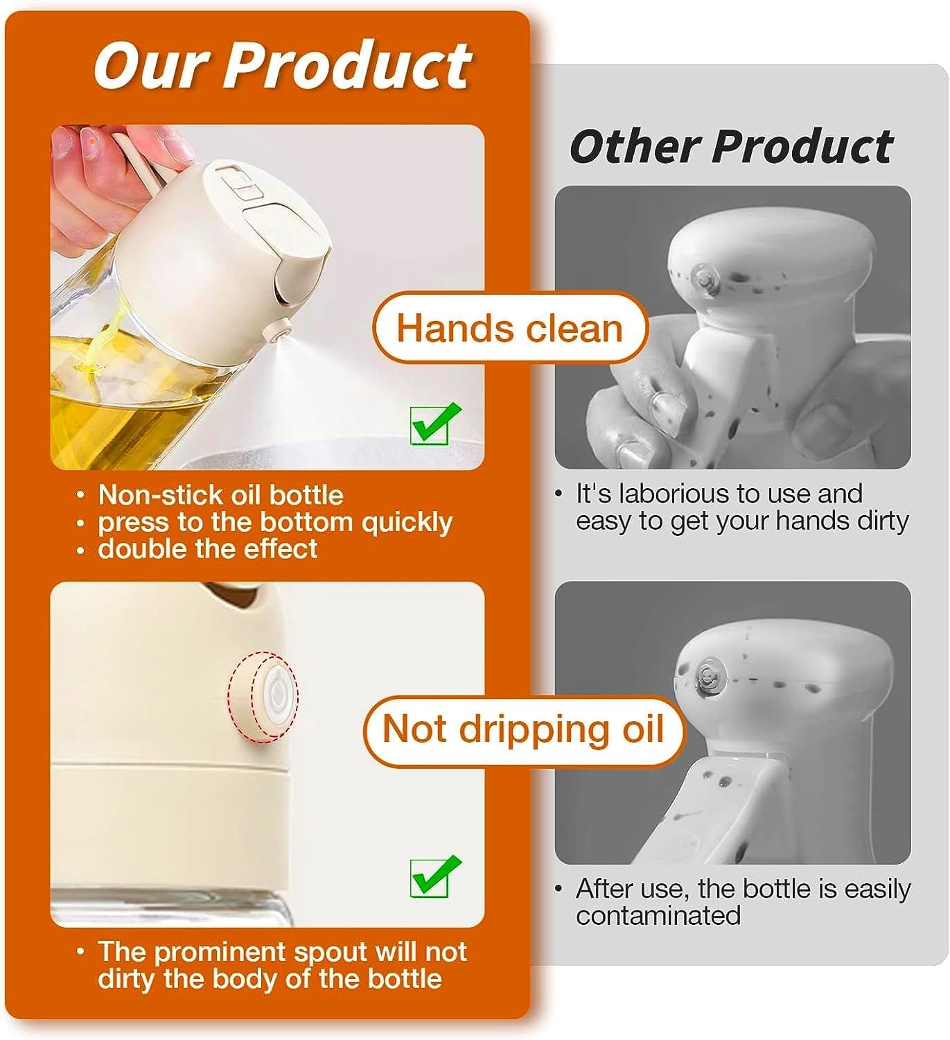 2 in 1 Sprayer Oil Dispenser Zaavio®