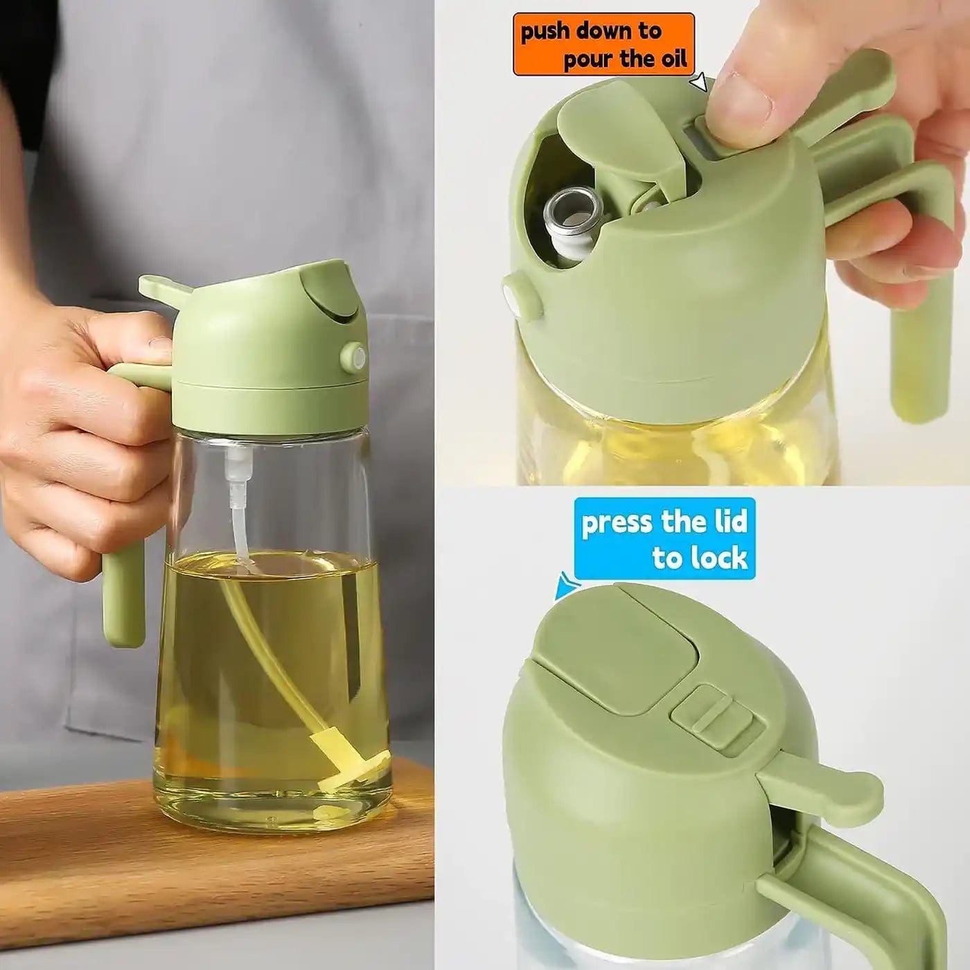 2 in 1 Sprayer Oil Dispenser Zaavio®