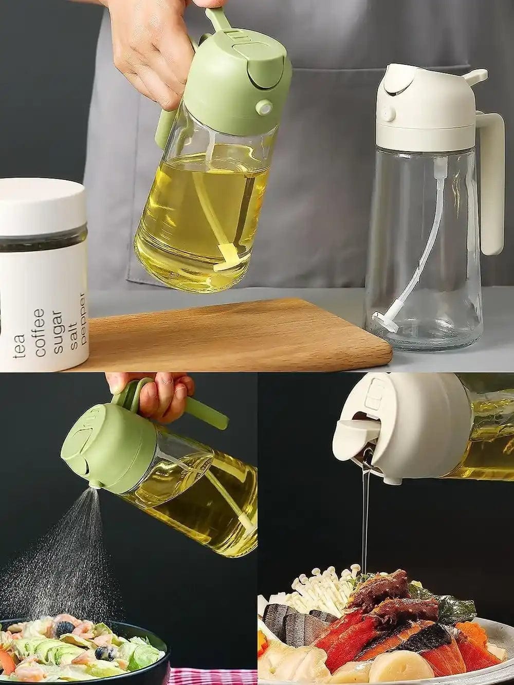 2 in 1 Sprayer Oil Dispenser Zaavio®