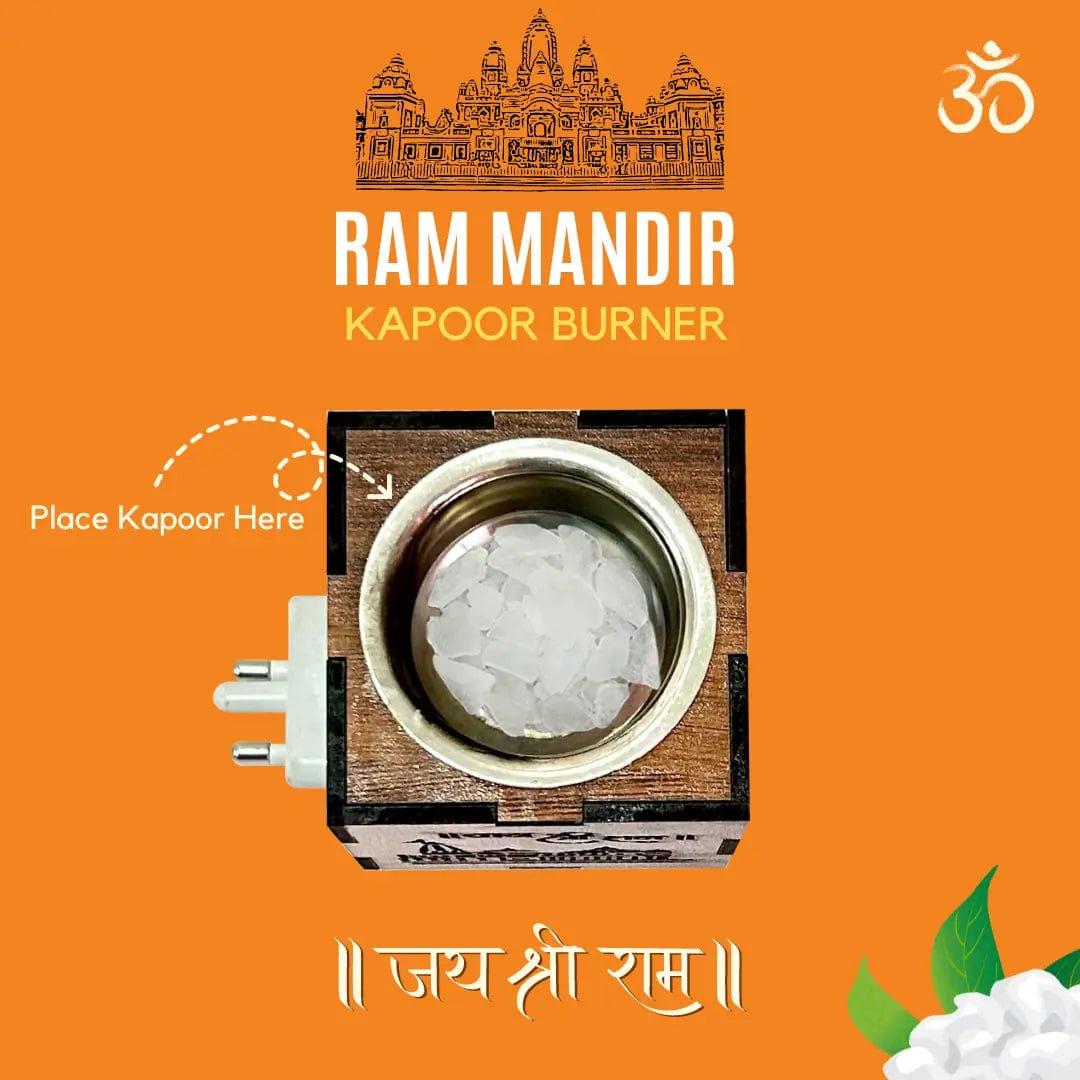 3-in-1 Ayodhya Ram Mandir Electric Aroma Burner & Night lamp (Copy) Zaavio®