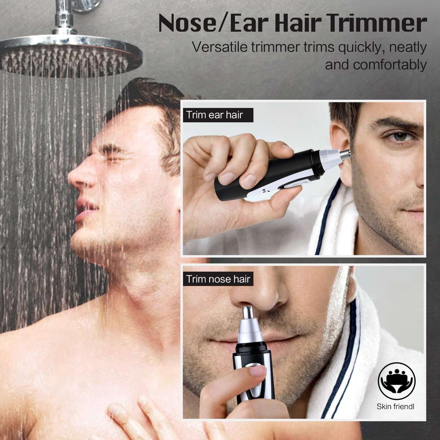 3 in 1 Electric Nose Hair Trimmer for Men & Women Zaavio®