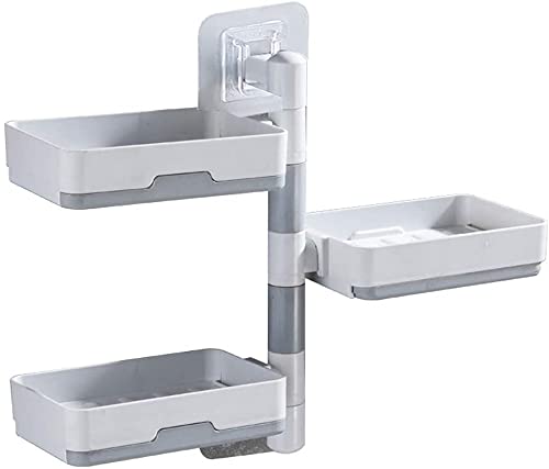 3 Layer Soap Dish Holder For Bathroom Shower And Kitchen Gadgets khazana