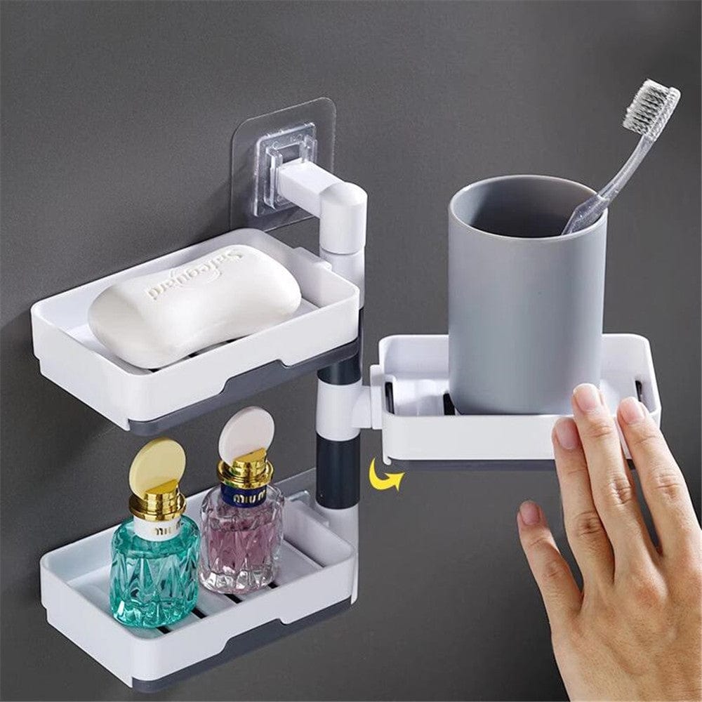 3 Layer Soap Dish Holder For Bathroom Shower And Kitchen Zaavio®