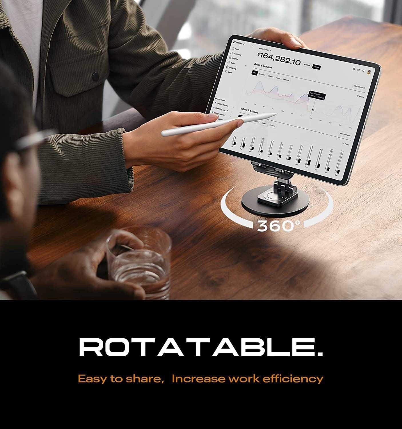 360° Rotating Aluminum Mobile Stand and Tablet (Copy) Zaavio®