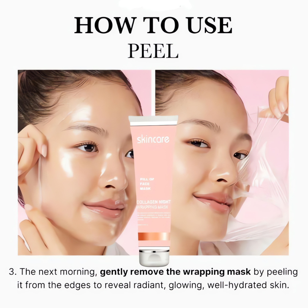 Collagen Night Wrapping Peel Off Mask (Pack of 2)
