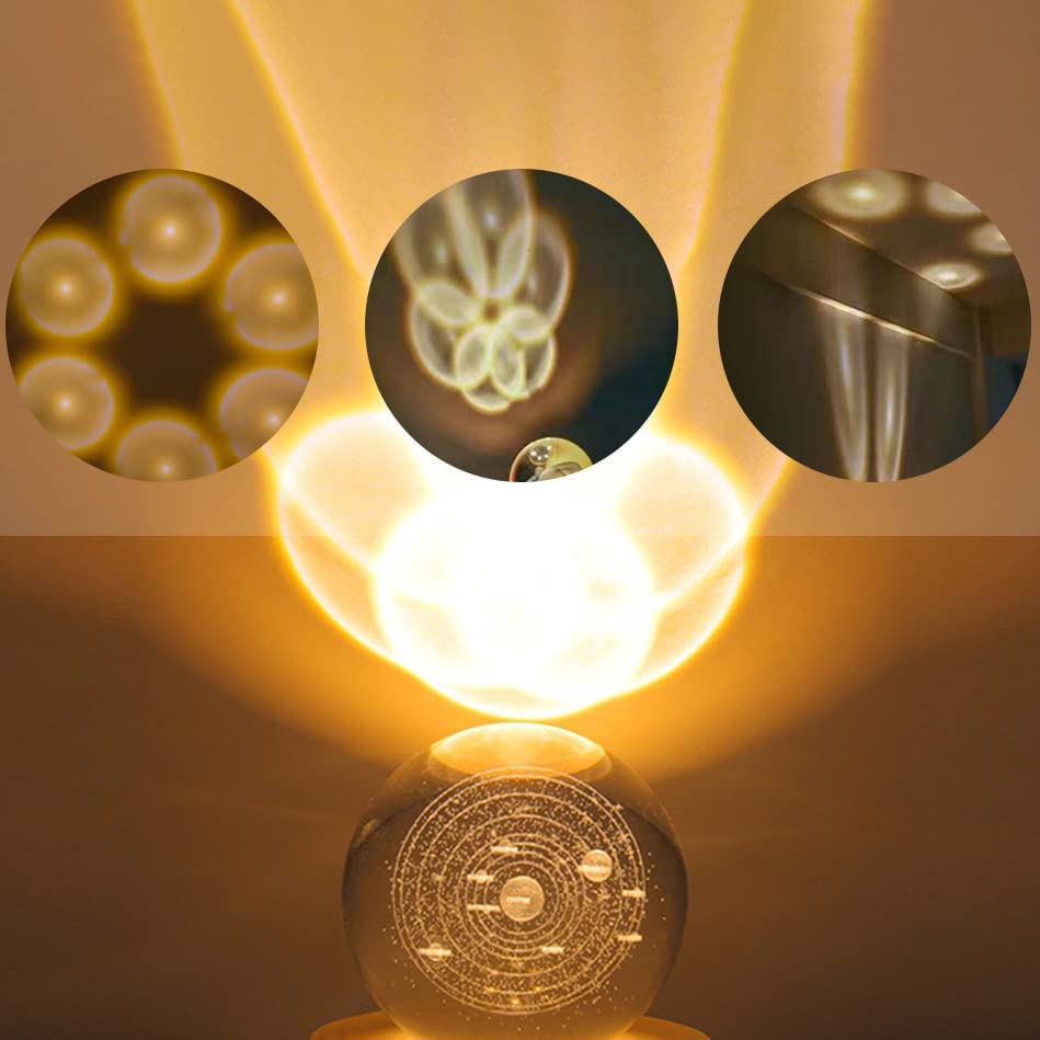 3D Crystal Lamp Ball Lamp 3D Crystal Lamp Ball Zaavio®