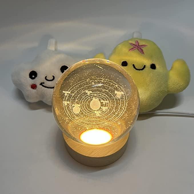 3D Crystal Lamp Ball Lamp 3D Crystal Lamp Ball Zaavio®