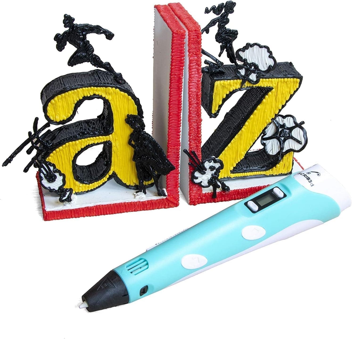 3d Pen Designs Additive Printing Drawing Doodler Pen Art - 3D Printing Pen for Kids Sculptix™️ Zaavio®