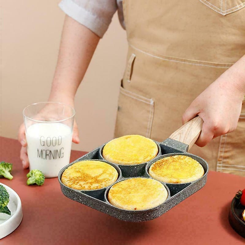 4 Hole Non-stick Egg Ham Pot Zaavio®