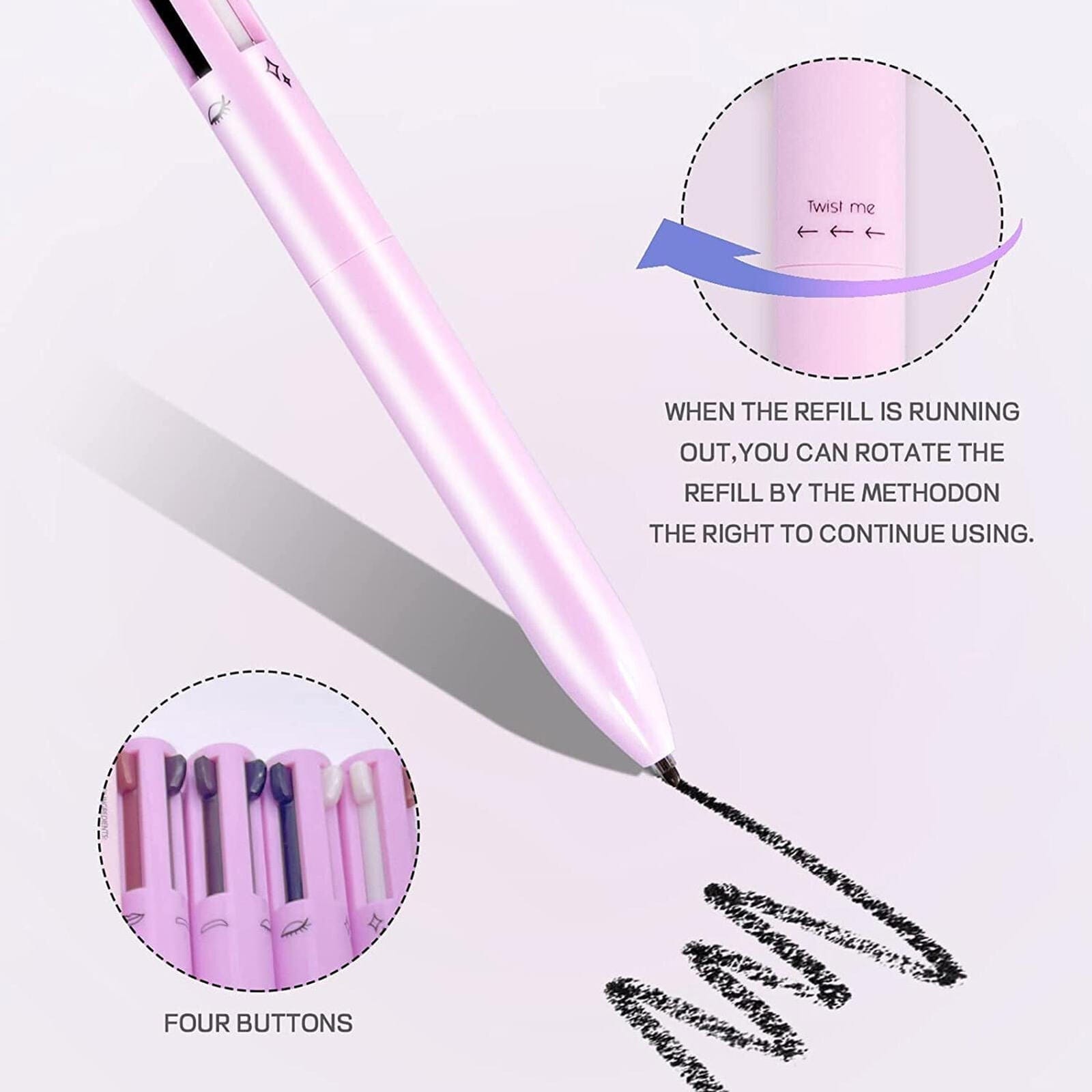 4 In 1 Makeup Pen Makeup 4 In 1 Makeup Pen Zaavio®
