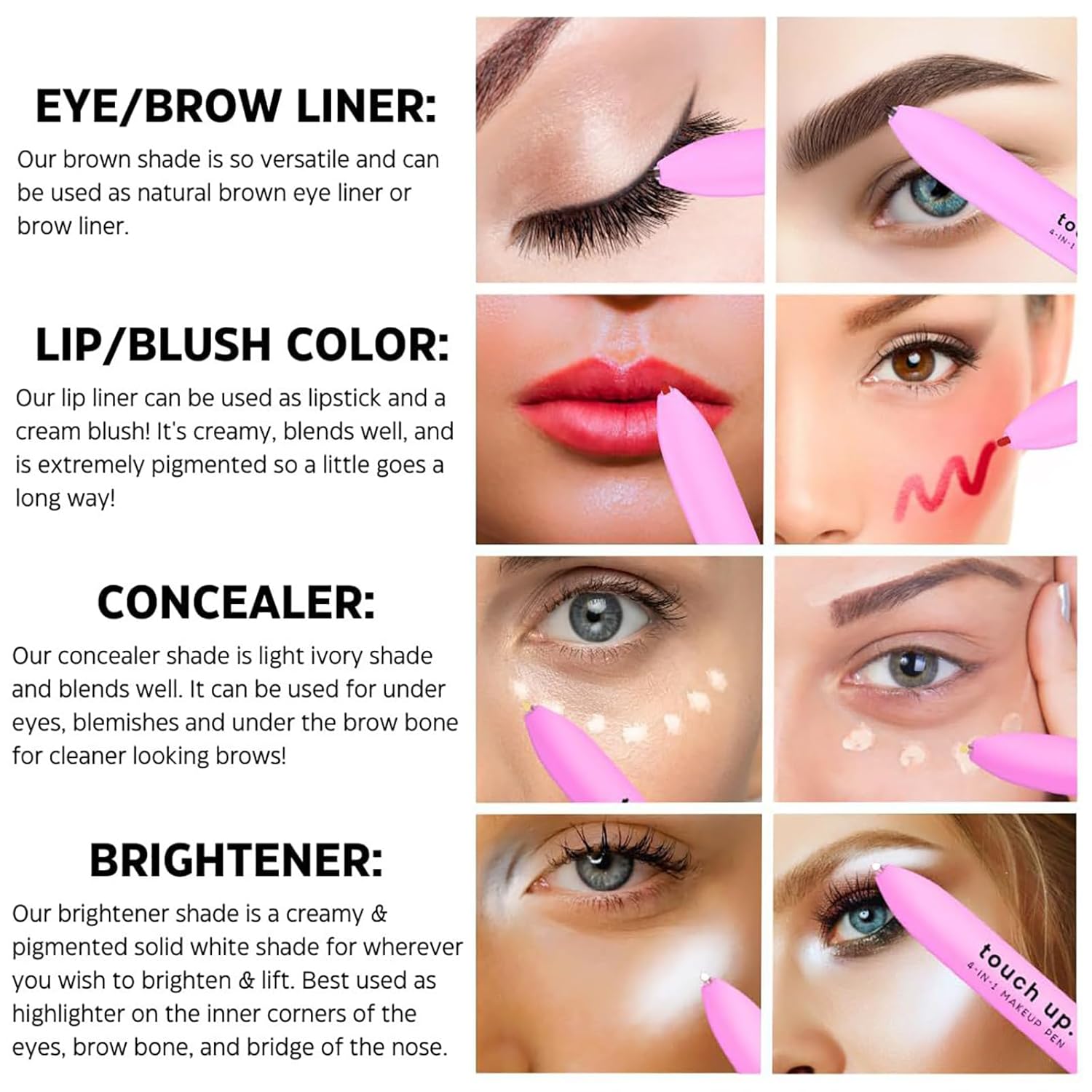 4 In 1 Makeup Pen Makeup 4 In 1 Makeup Pen Zaavio®