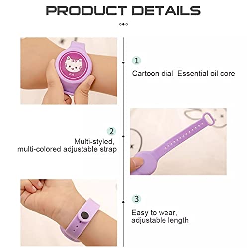 Mosquito Repellent Wristband for Kids (Pack of 3)