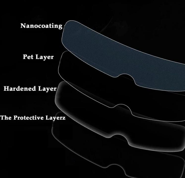 VisorVeil™ Photochromic Anti-Fog Helmet Film