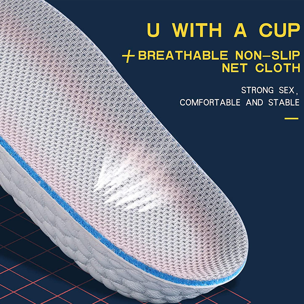 ComfortStepzy™ Height-Lifting Insoles