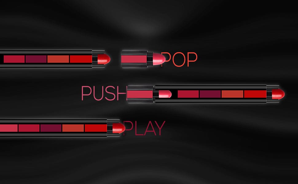 5 in 1 Shades Premium Lipstick Zaavio®