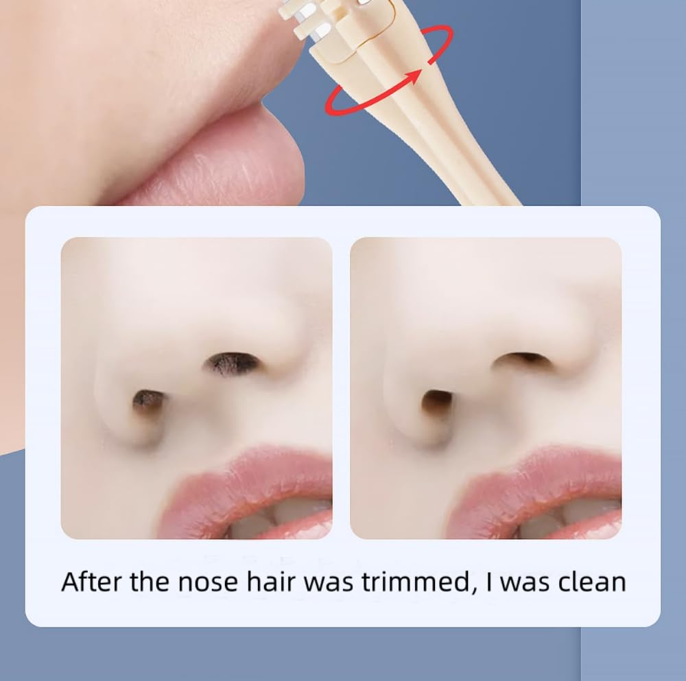 Trimtechzy™ Double Sided Nose Hair Trimmer (Pack of 10)