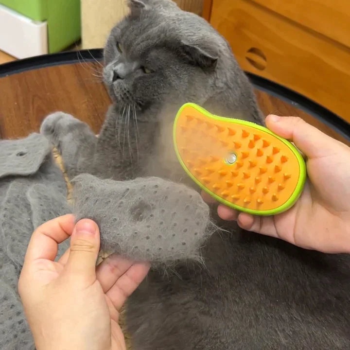 Pet Hair Steam Brush