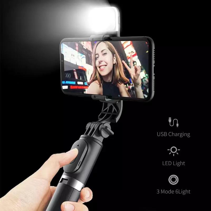 6 IN 1 WIRELESS BLUETOOTH SELFIE STICK glowcollection