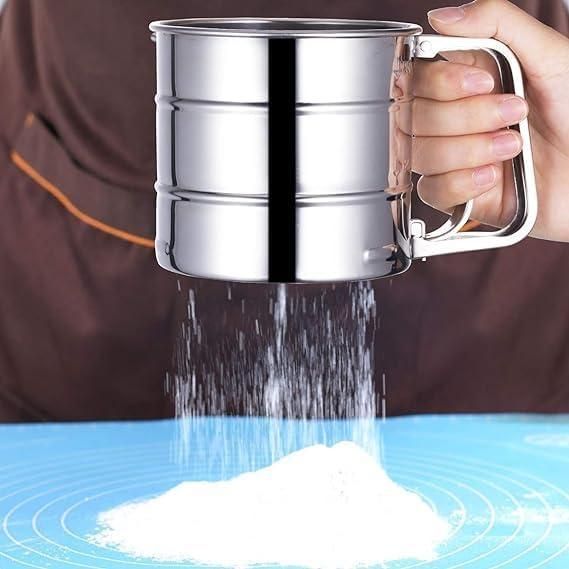 Stainless Steel Flour Sifter (Atta Chhani)