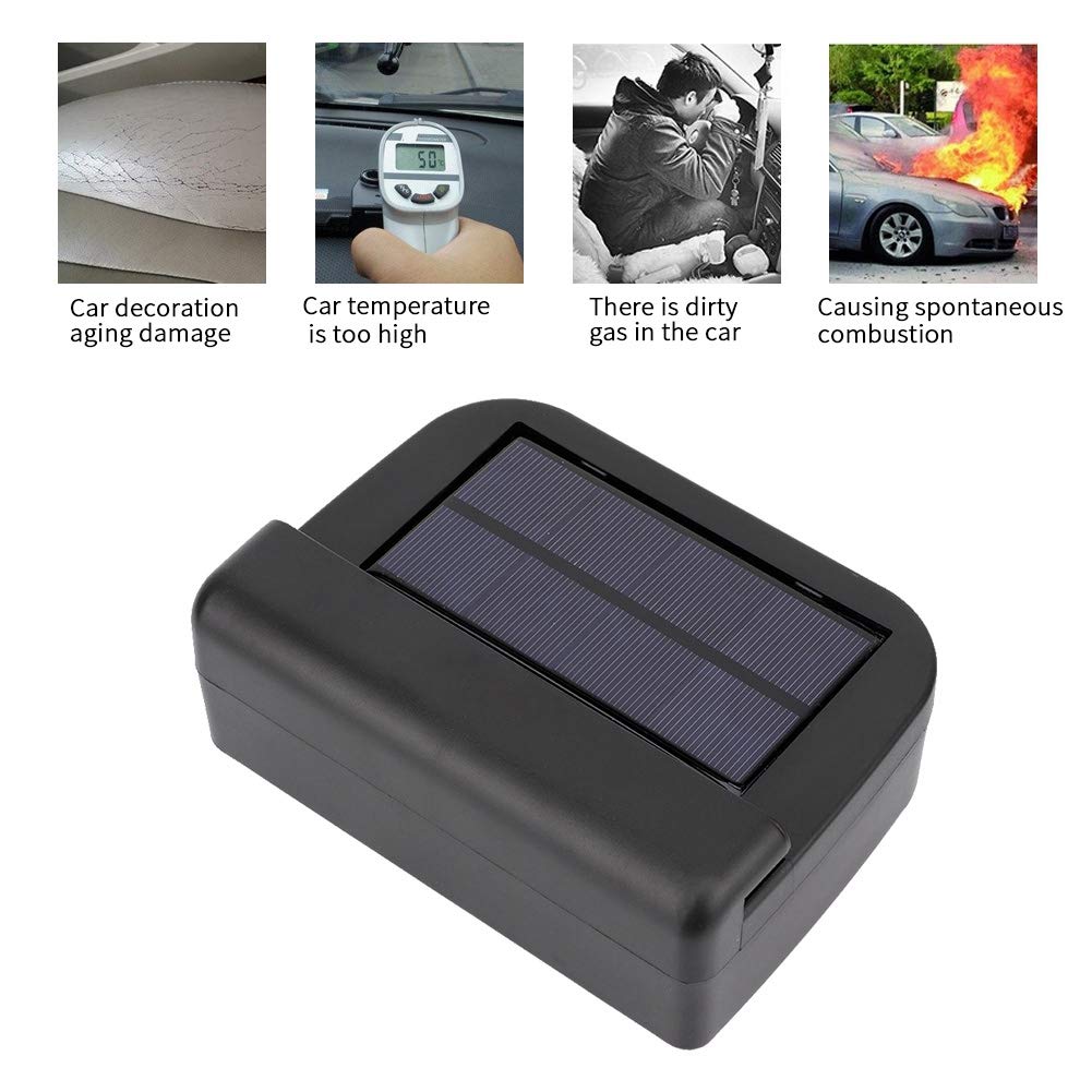 Car Auto Solar Fan