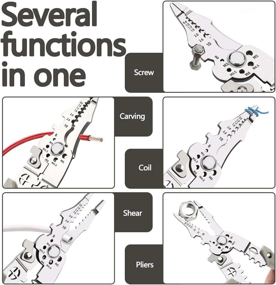 GripLoxio™ 2.0 Multi-functional Wire Stripper & Cutter