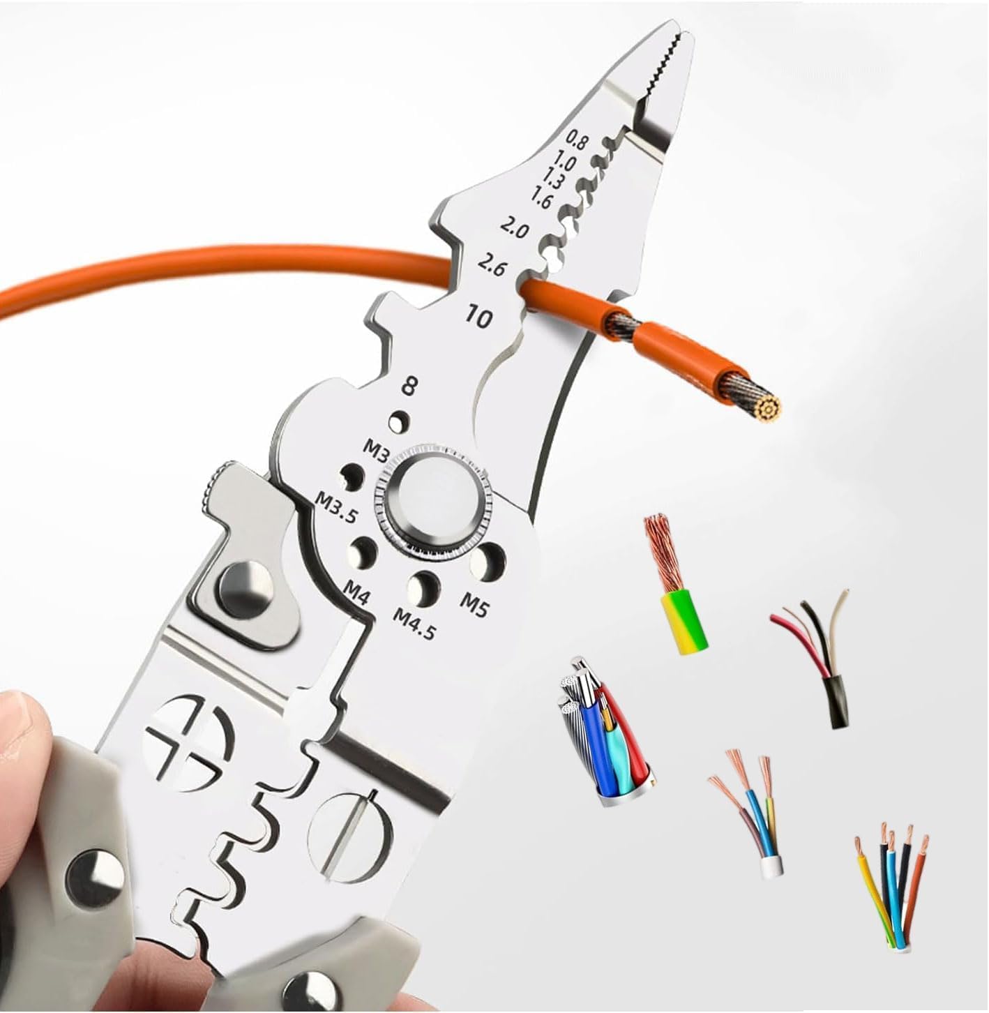 GripLoxio™ 2.0 Multi-functional Wire Stripper & Cutter