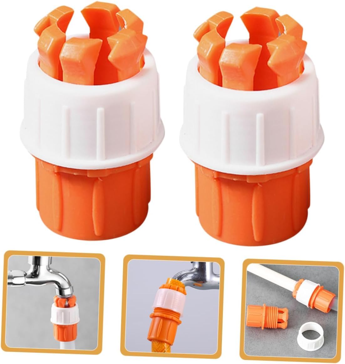 Tapzio™ Pipe Connector (Pack of 2)