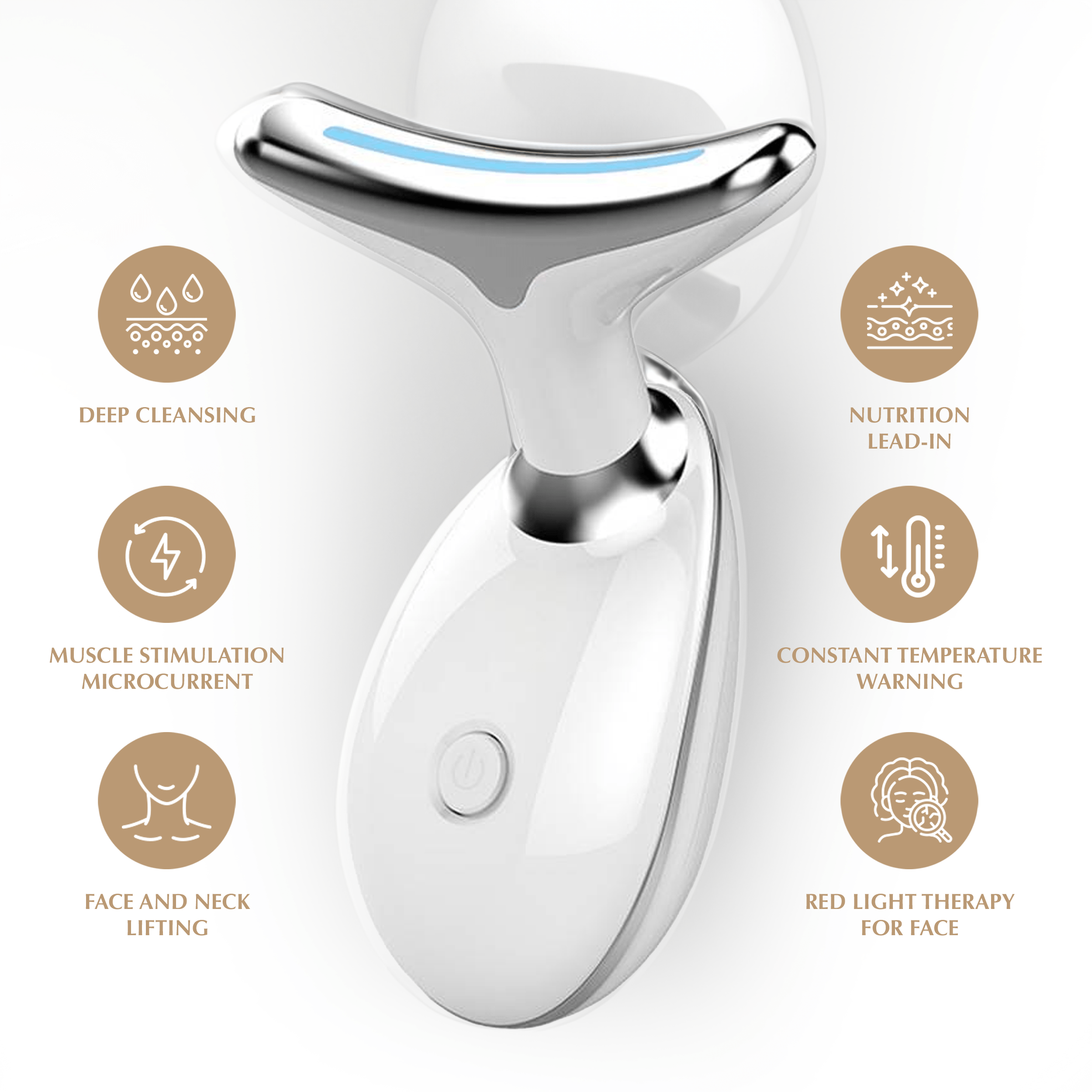 7 Color V-Face Massager 7 Color V-Face Massager Zaavio®