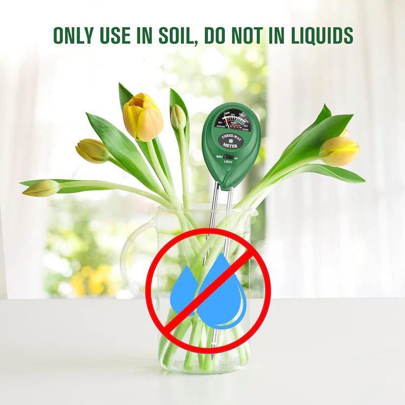 VitaSoilzy™ 3-in-1 Soil Test Meter