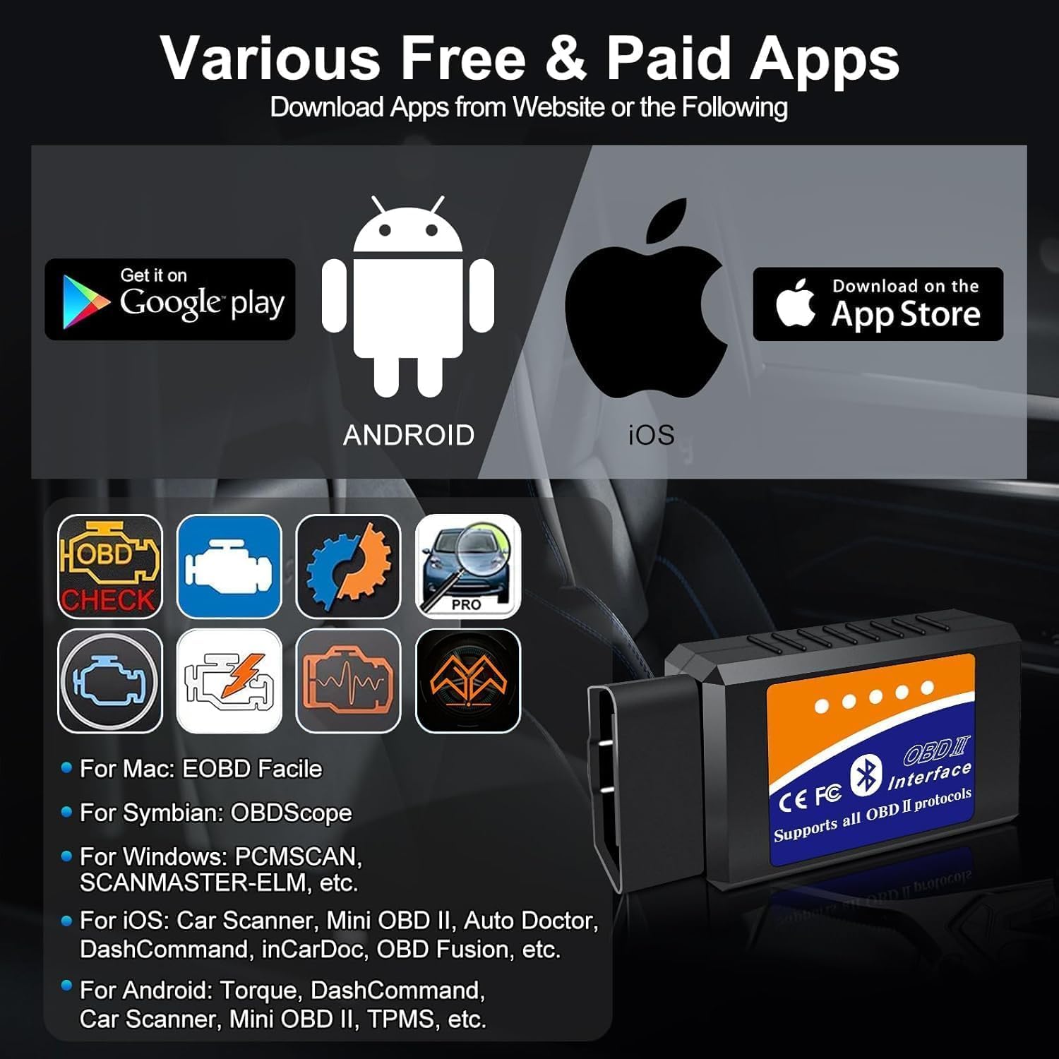 FaultFlashzy™ OBD 2 Scanner