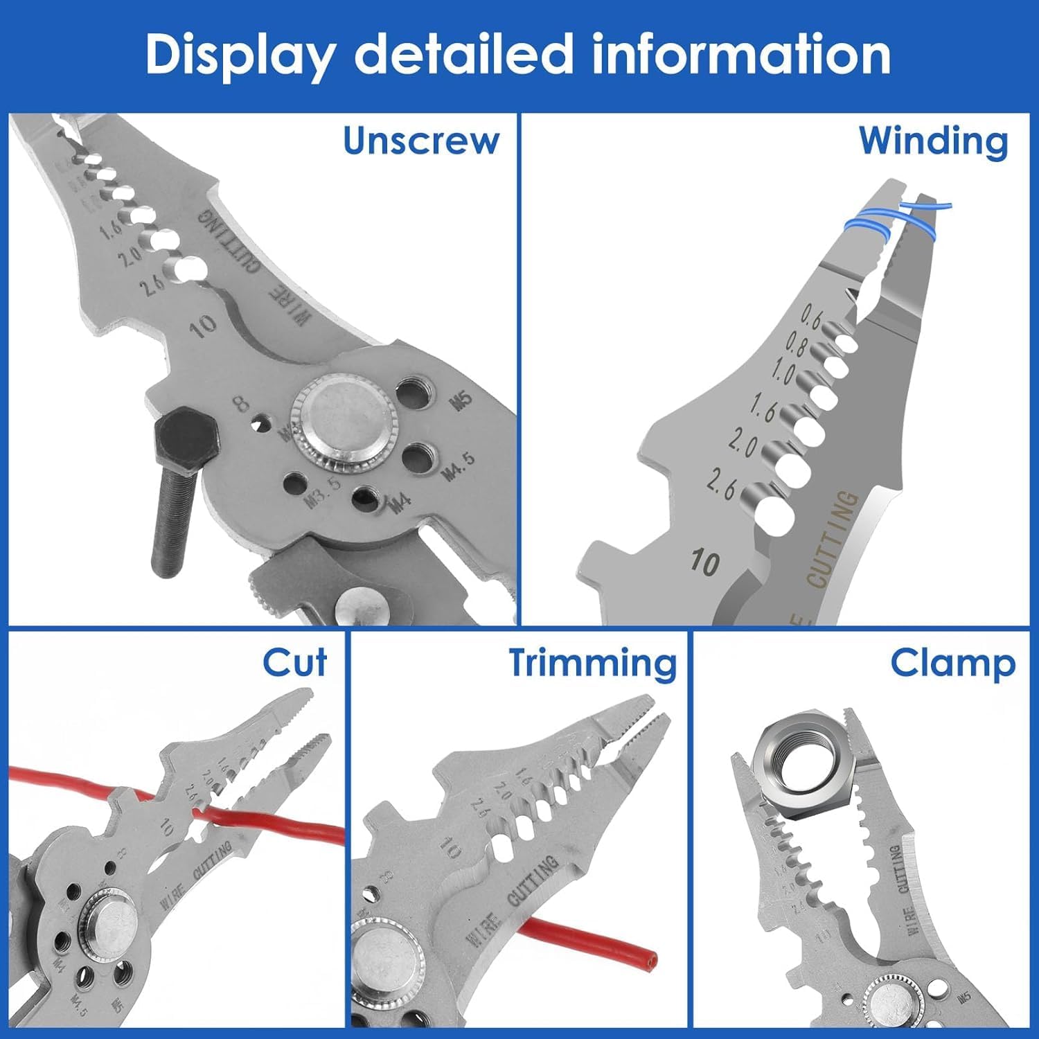 GripLoxio™ 2.0 Multi-functional Wire Stripper & Cutter