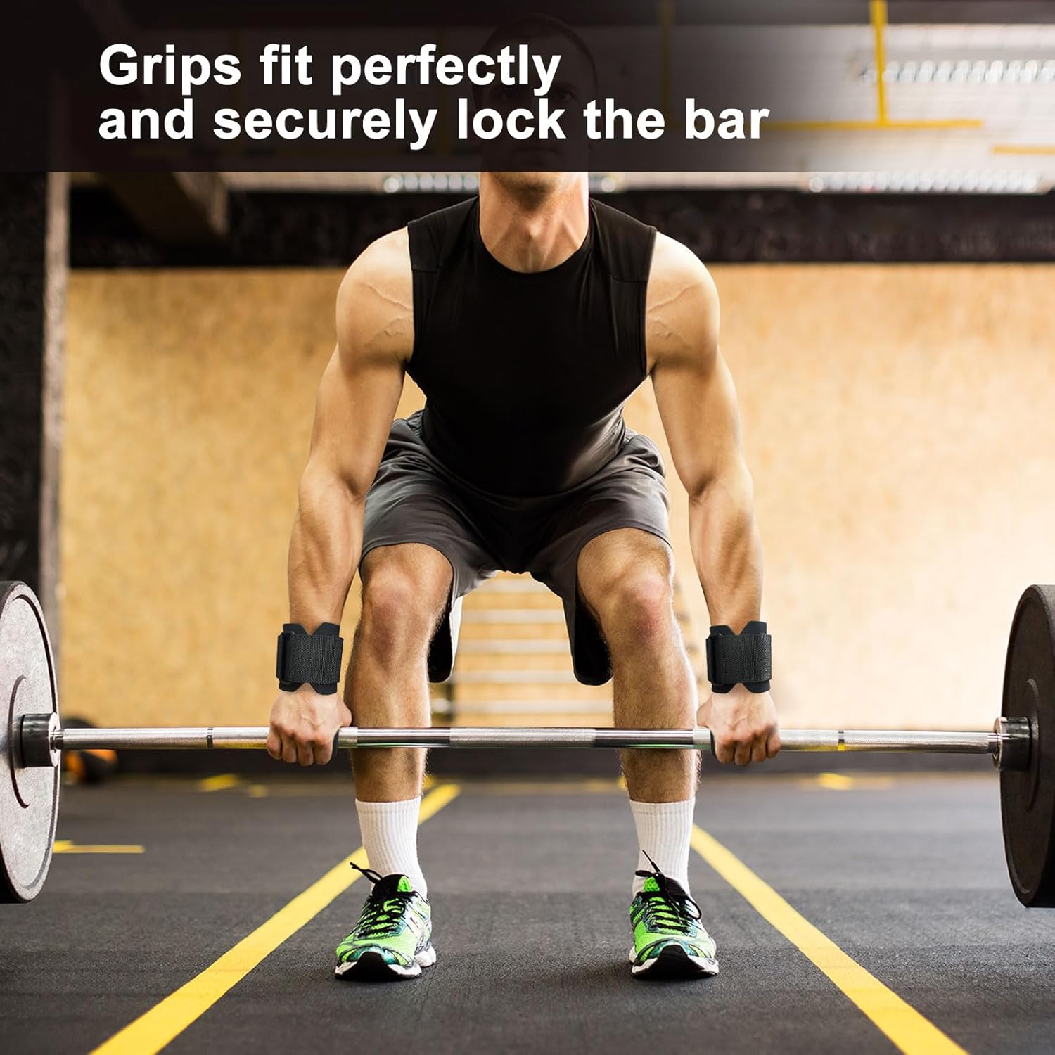 Weightlifting Wrist Hooks (Pack of 2)