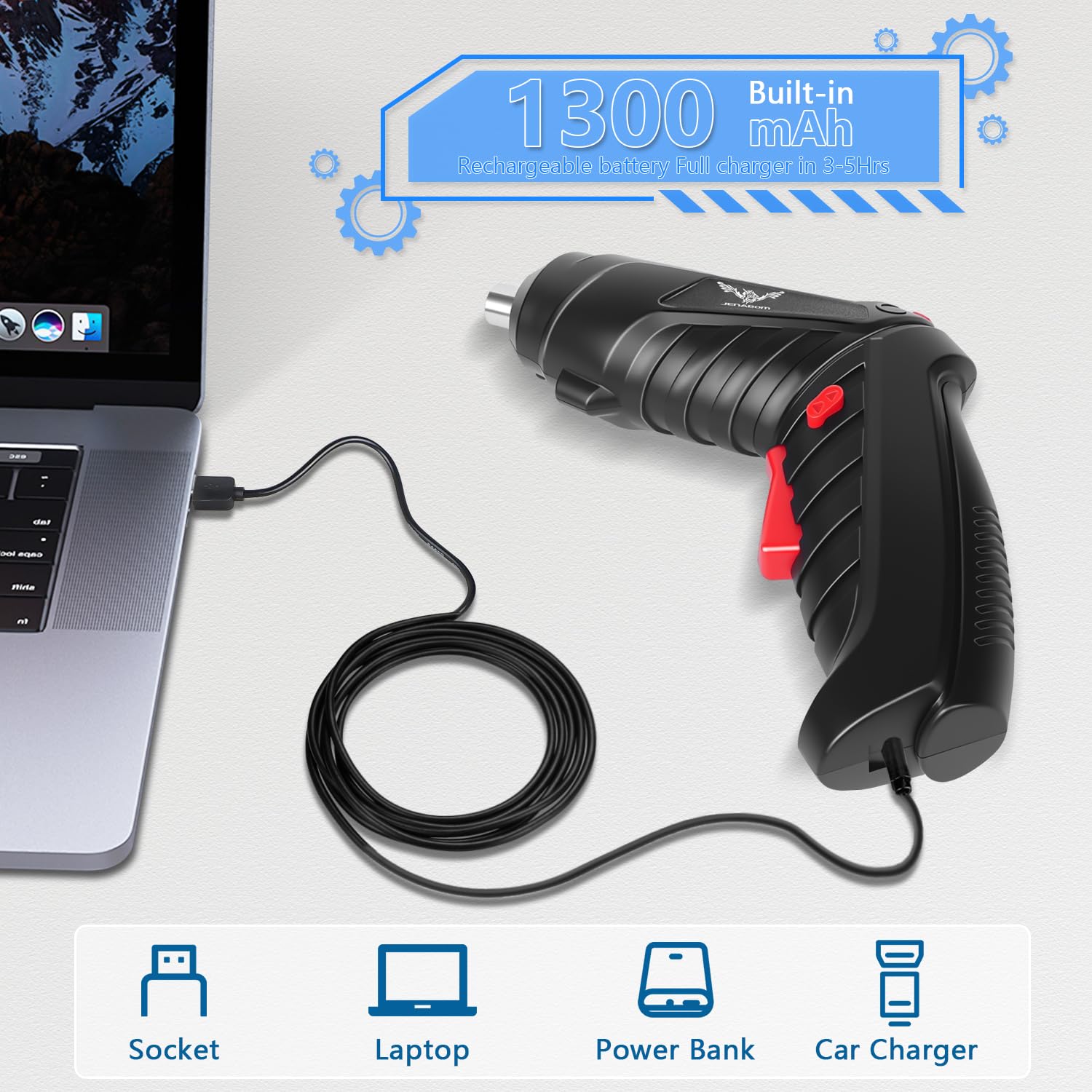 Snydrill™ Pro Retractable Cordless Drilling machine
