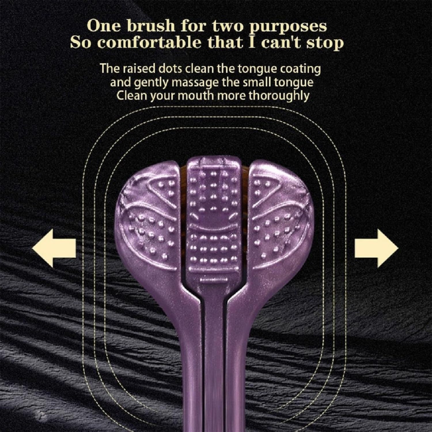 3 Sided Tooth Brush (Pack of 4)