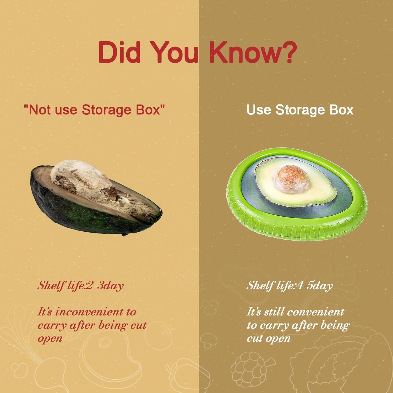 Food Storage Silicone Containers (Pack of 2)