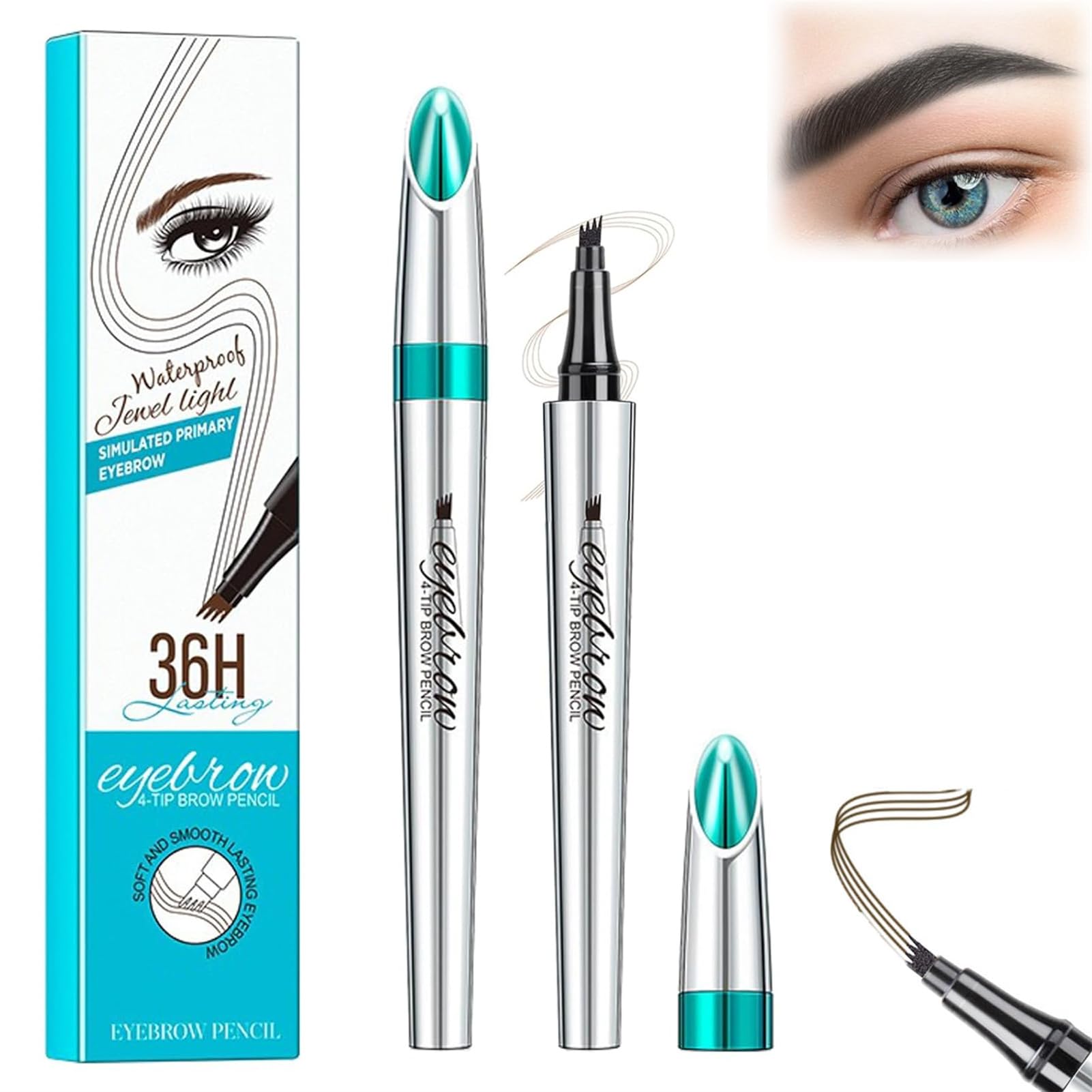 4-TIP EYEBROW PEN
