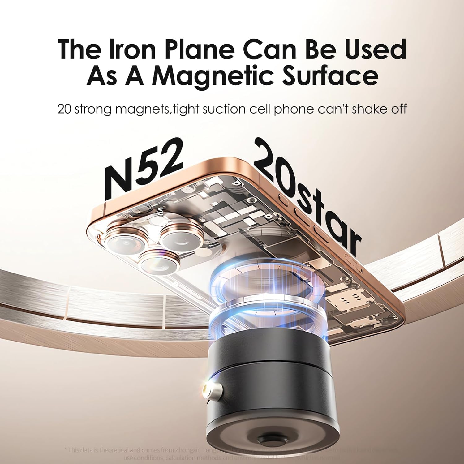 Portable Magnetic Phone Holder