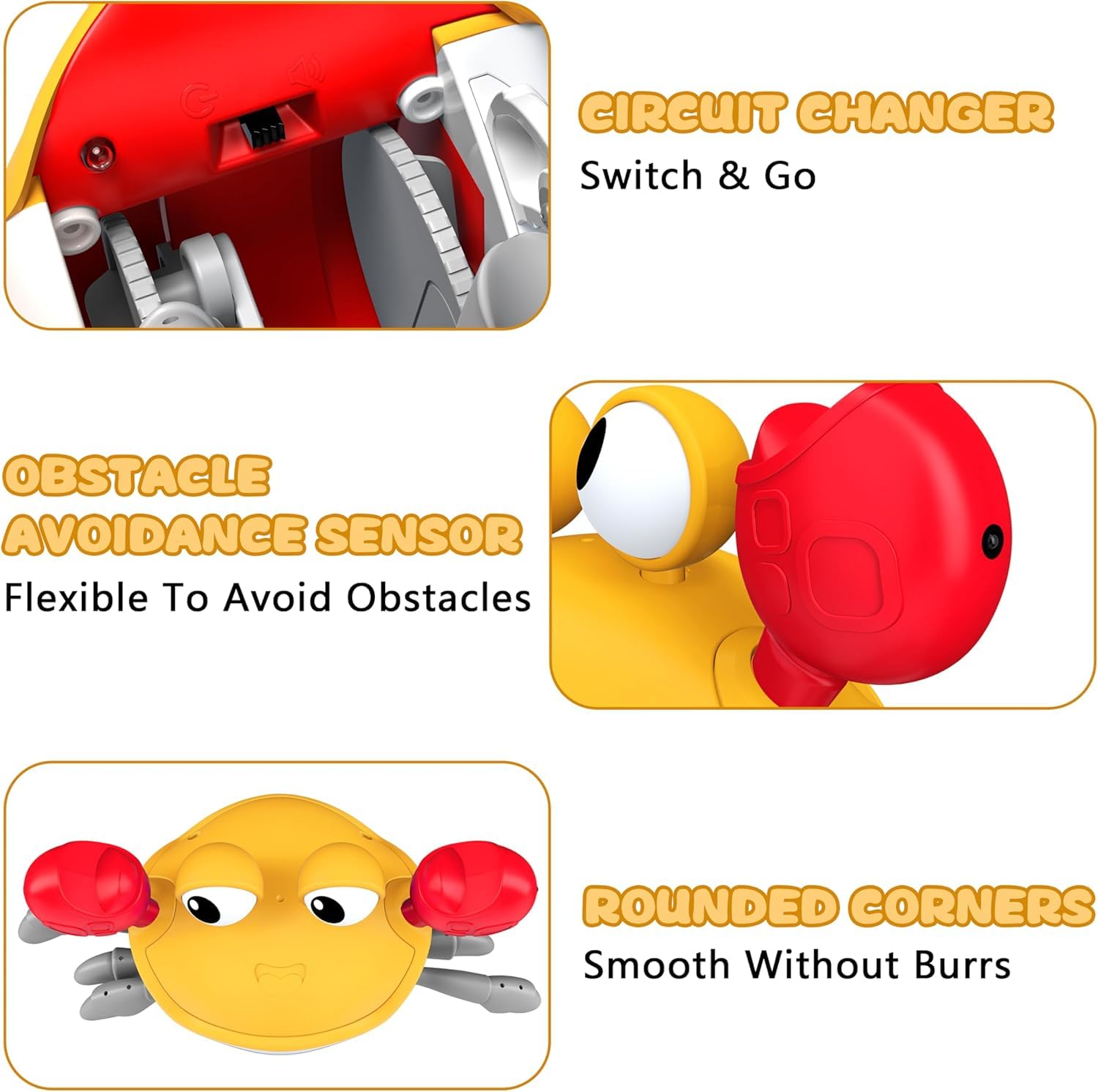 Electric Crawling Crab Toy