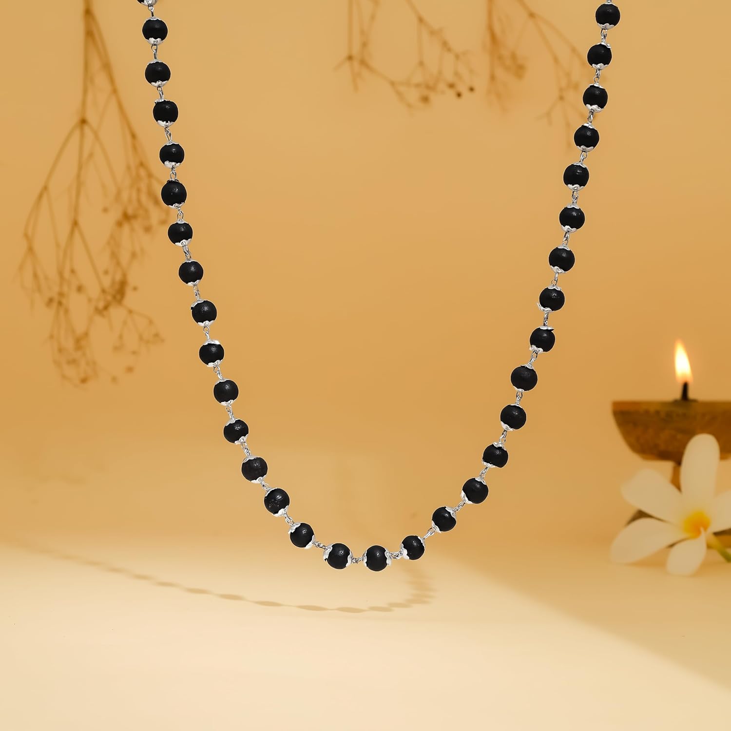 Ebony Wood Karungali Malai