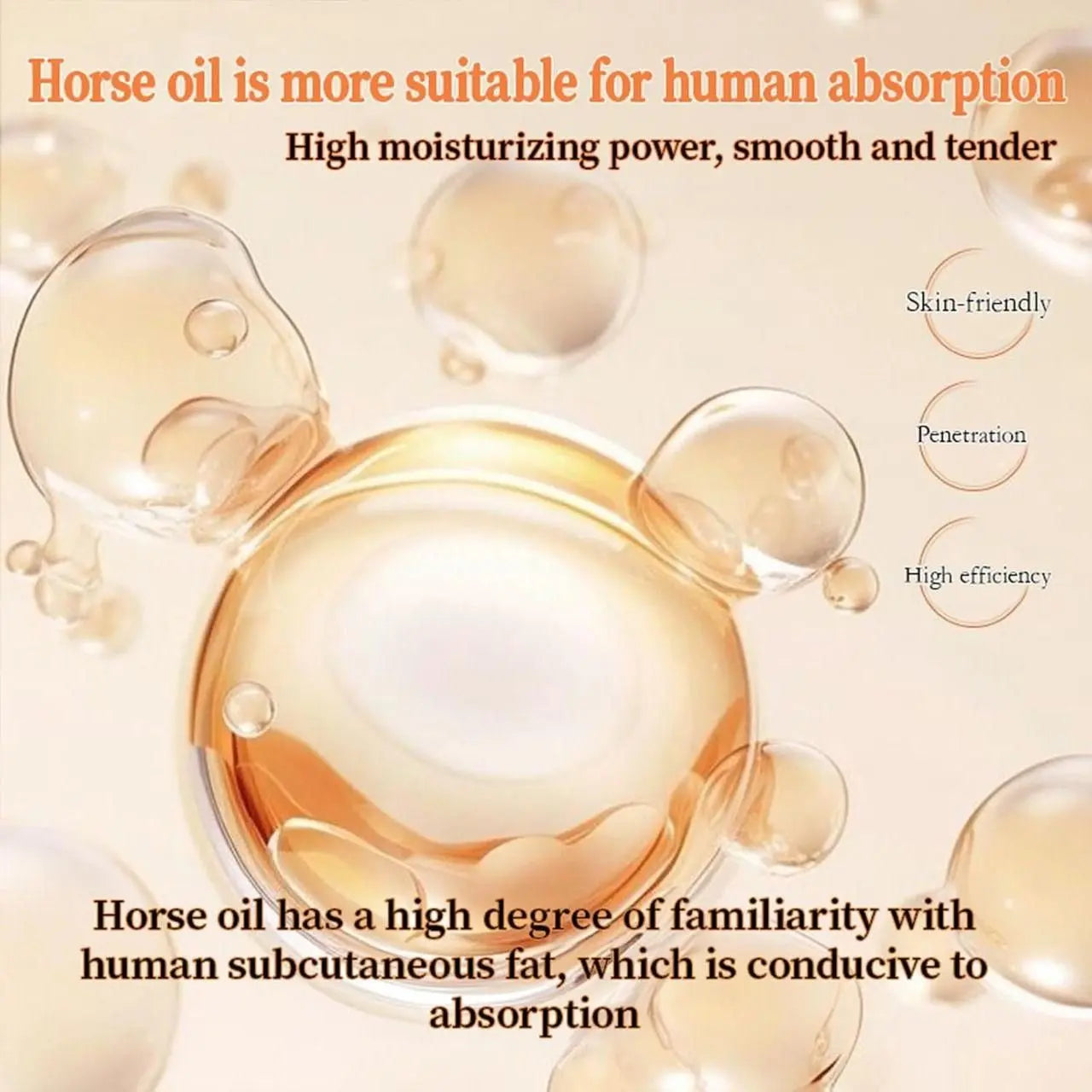 Horse Oil Therapy Cream (Pack of 2)