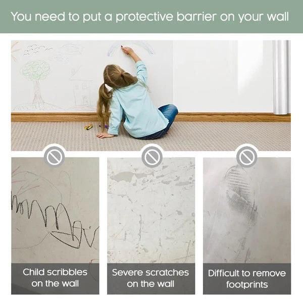 InvisiShieldxi™ Self- Adhesive Transparent Wall Protection Film (Pack of 2)