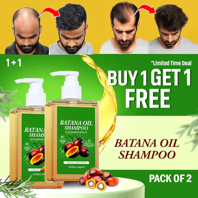 Batana Oil Shampoo for Hair Growth (Pack of 2)