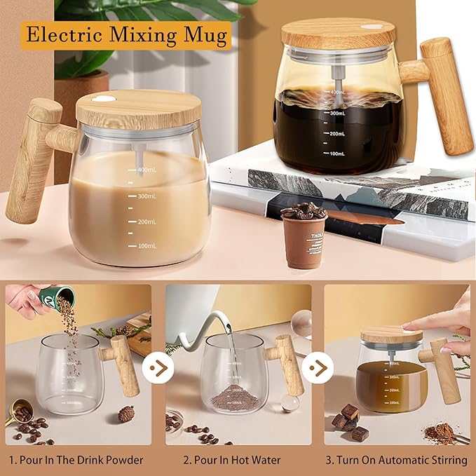 Swishmugzy™ Electric Self-Stirring Coffee Mug
