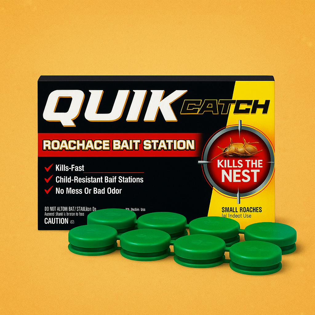 QuikCatch™ Cockroach Repellant Gel (Pack of 24 pcs)