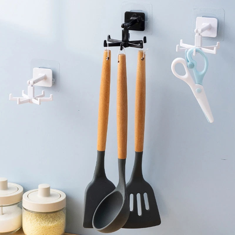 360° Rotating Kitchen Hook (Pack of 8)