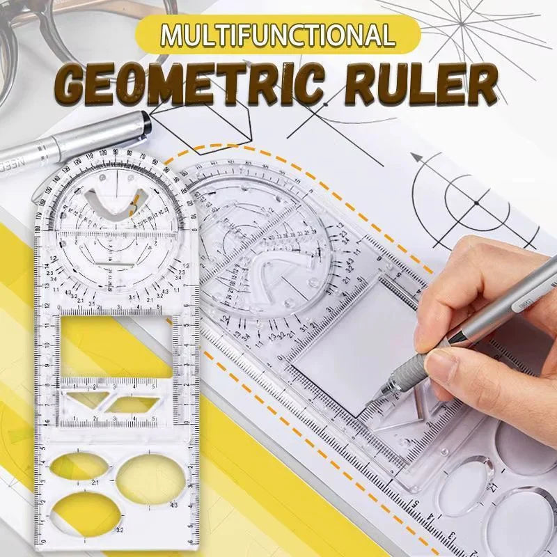 Multifunctional Geometry Ruler