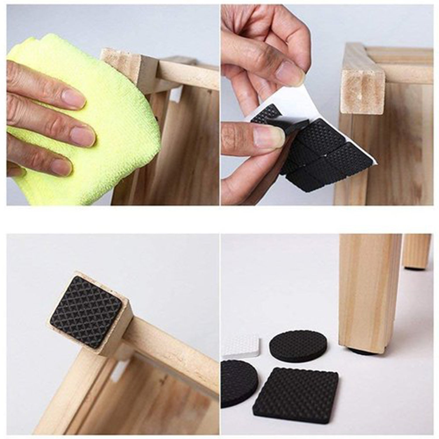 Self-Adhesive Furniture Protection Pads (Pack of 24)